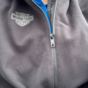 Harley-Davidson Gray Fleece Jacket